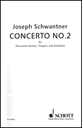 cover for Concerto No. 2 for Percussion Section, Timpani, and Orchestra