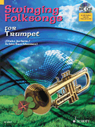 cover for Swinging Folksongs Play-along For Trumpet Bk/cd With Piano Parts To Print