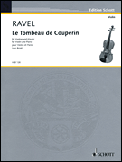 cover for Le Tombeau de Couperin