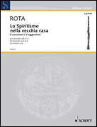 cover for Lo Spiritismo Nella Vecchia Casa For Clarinet