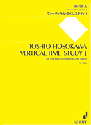 cover for Vertical Time Study 1 (one) For Clarinet, Violoncello And Piano Set Of Parts