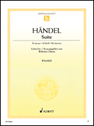 cover for Suite in D Minor, HWV 437