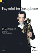 cover for Paganini for Saxophone