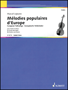 cover for European Folksongs