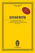 cover for Kammermusik No. 3, Op. 36, No. 2