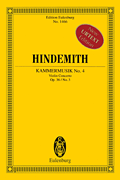 cover for Kammermusik No. 4, Op. 36, No. 3