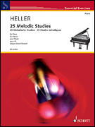 cover for 25 Melodic Studies, Op. 45