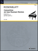 cover for Concertino on Two Russian Themes