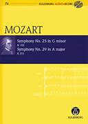 cover for Symphony No. 25 G Minor K183 and Symphony No. 29 A Major K201