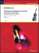 cover for Charles Dancla - 36 Melodious and Easy Studies, Op. 84