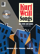 cover for Kurt Weill Songs