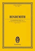 cover for Paul Hindemith - Kammermusik No. 6, Op. 46, No. 1