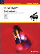 cover for Jean-Baptiste Duvernoy - Elementary Studies, Op. 176 (École primaire)