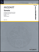 cover for Wolfgang Amadeus Mozart - Sonata for Bassoon (Violoncello) and Piano in B-flat Major, K. 292