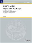 cover for Paul Hindemith - Theme and Six Variations
