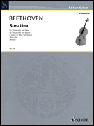 cover for Ludwig van Beethoven - Sonatina, WoO 43a