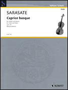 cover for Pablo de Sarasate - Caprice Basque, Op. 24