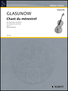cover for Alexander Glazunov - Chant du ménestrel, Op. 71