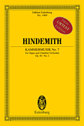 cover for Kammermusik No. 7, Op. 46, No. 2