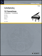 cover for Johann Baptist Vanhal - 12 Easy and Progressive Sonatinas, Op. 41