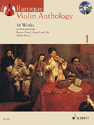 cover for Baroque Violin Anthology - Volume 1