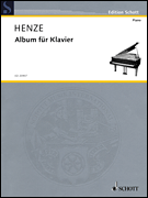 cover for Album for Piano