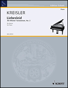 cover for Kreisler Liebeslied S.pft