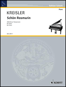 cover for Kreisler Schon Rosmarin S.pft