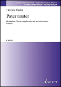 cover for Vasks Pater Noster Satb.chor Cappella