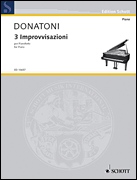 cover for Donatoni Three Improvisations