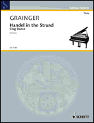 cover for Grainger Handel In Strand Clog Dance Piano