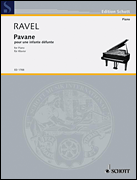 cover for Ravel Pavane Pft - Use 11357