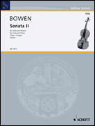 cover for Bowen Y Sonate Nr2 F-dur (fk)