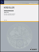 cover for Kreisler F Intermezzo (fk)
