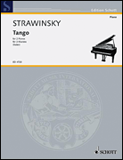 cover for Stravinsky Tango Pft 4h
