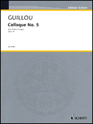 cover for Colloque No. 5, Op. 19 (1969)