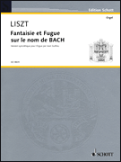 cover for Fantaisie and Fugue on the Name Bach