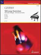 cover for Czerny - 100 Easy Exercises