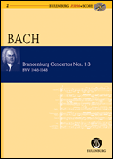 cover for Brandenburg Concertos 1-3 BWV 1046/1047/1048