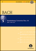 cover for Brandenburg Concertos 4-6 BWV 1049/1050/1051