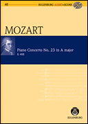 cover for Piano Concerto No. 23 in A Major KV 488
