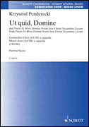 cover for Ut quid, Domine from 'Passio Et Mors Domini Nostri Jesu Christi Secundum Lucam'