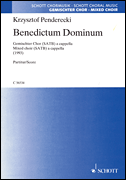 cover for Benedictum Dominum