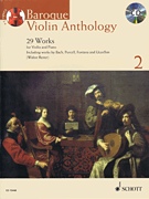 cover for Baroque Violin Anthology - Volume 2