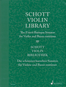 cover for Schott Violin Library - The Finest Baroque Sonatas