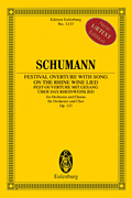 cover for Festival Overture with Song on the Rhine Wine Lied, Op. 123