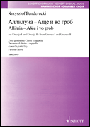 cover for Alliluia und Áscä i wo grob - from Utrenja I and Utrenja II