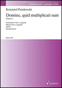 cover for Domine quid multiplicati sunt