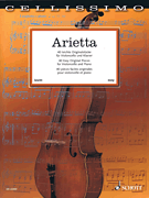 cover for Arietta - 40 Easy Original Pieces for Cello and Piano