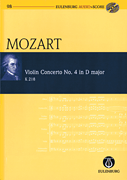 cover for Violin Concerto No. 4 in D Major, KV 218